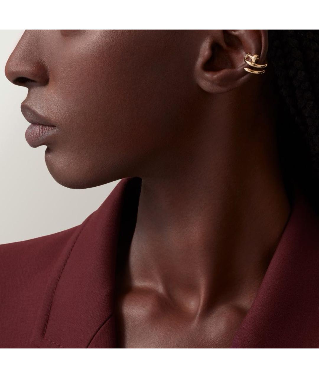 CARTIER Золотые серьги из желтого золота, фото 4