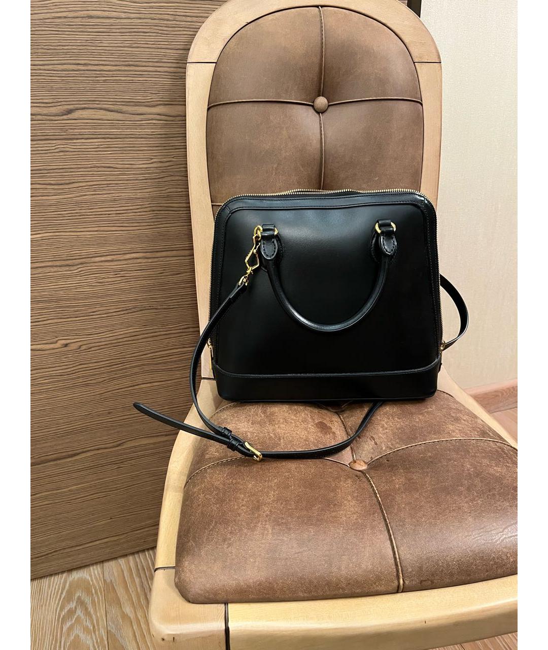 GUCCI Черная кожаная сумка через плечо, фото 2