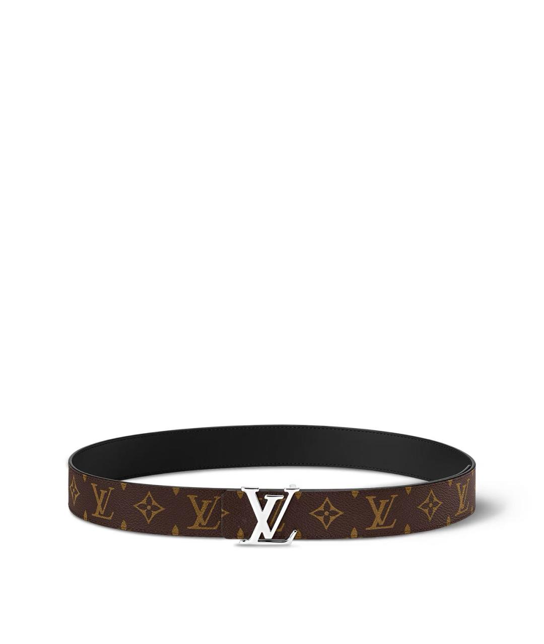 LOUIS VUITTON Черный ремень, фото 3
