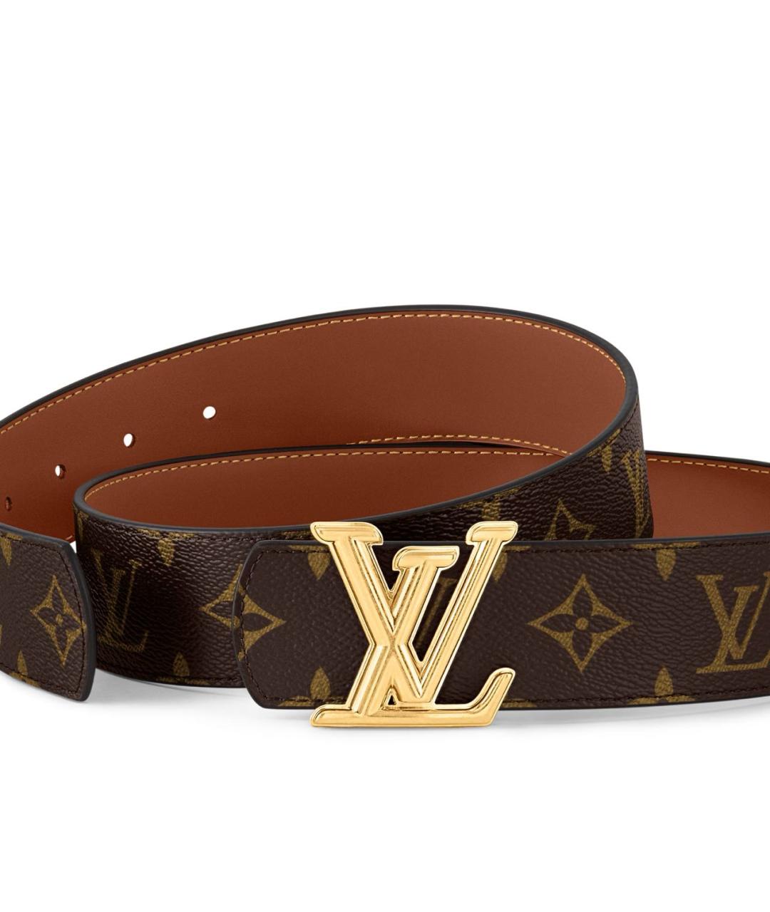 LOUIS VUITTON Коричневый ремень, фото 2