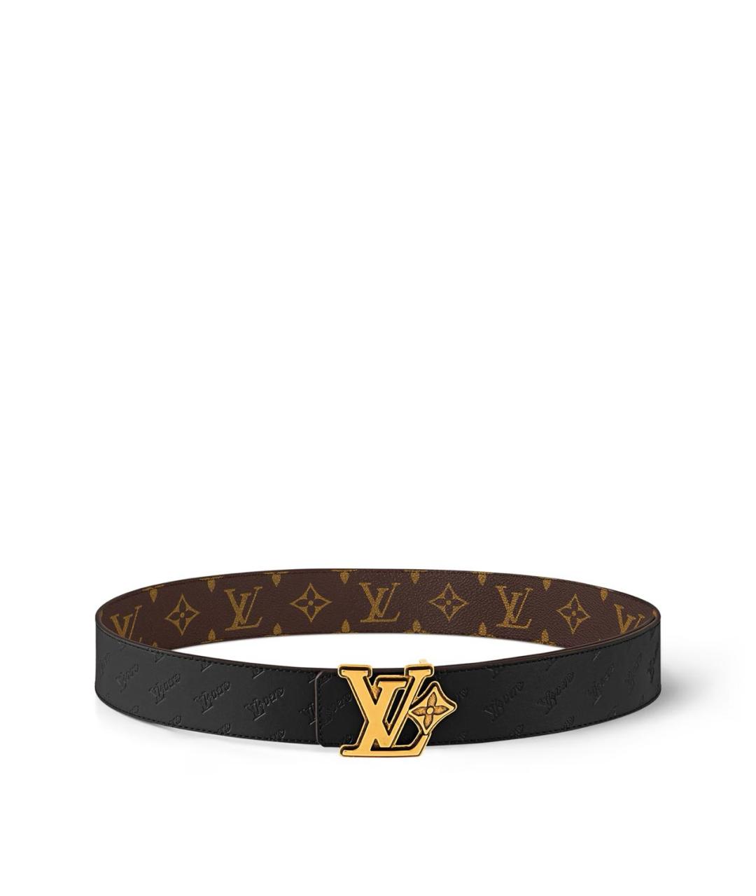LOUIS VUITTON Коричневый ремень, фото 3