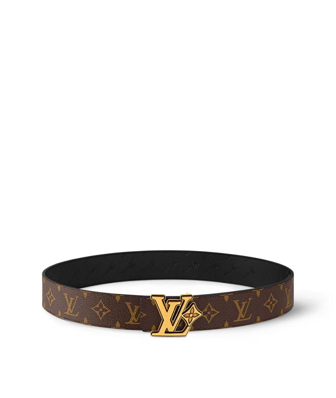 LOUIS VUITTON Коричневый ремень, фото 1