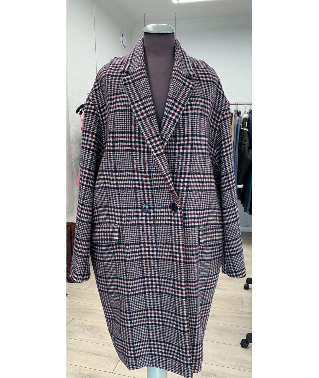 ISABEL MARANT Мульти шерстяное пальто, фото 6