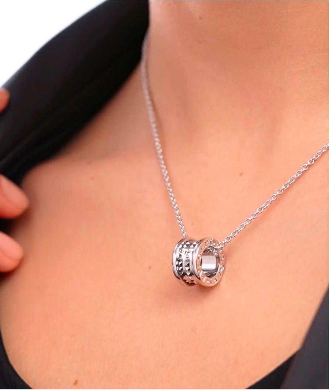 BVLGARI Серебряная серебряная подвеска, фото 4