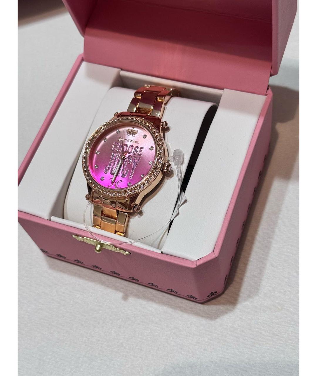 JUICY COUTURE Розовые часы, фото 3