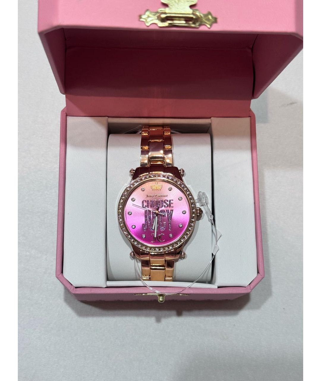 JUICY COUTURE Розовые часы, фото 4
