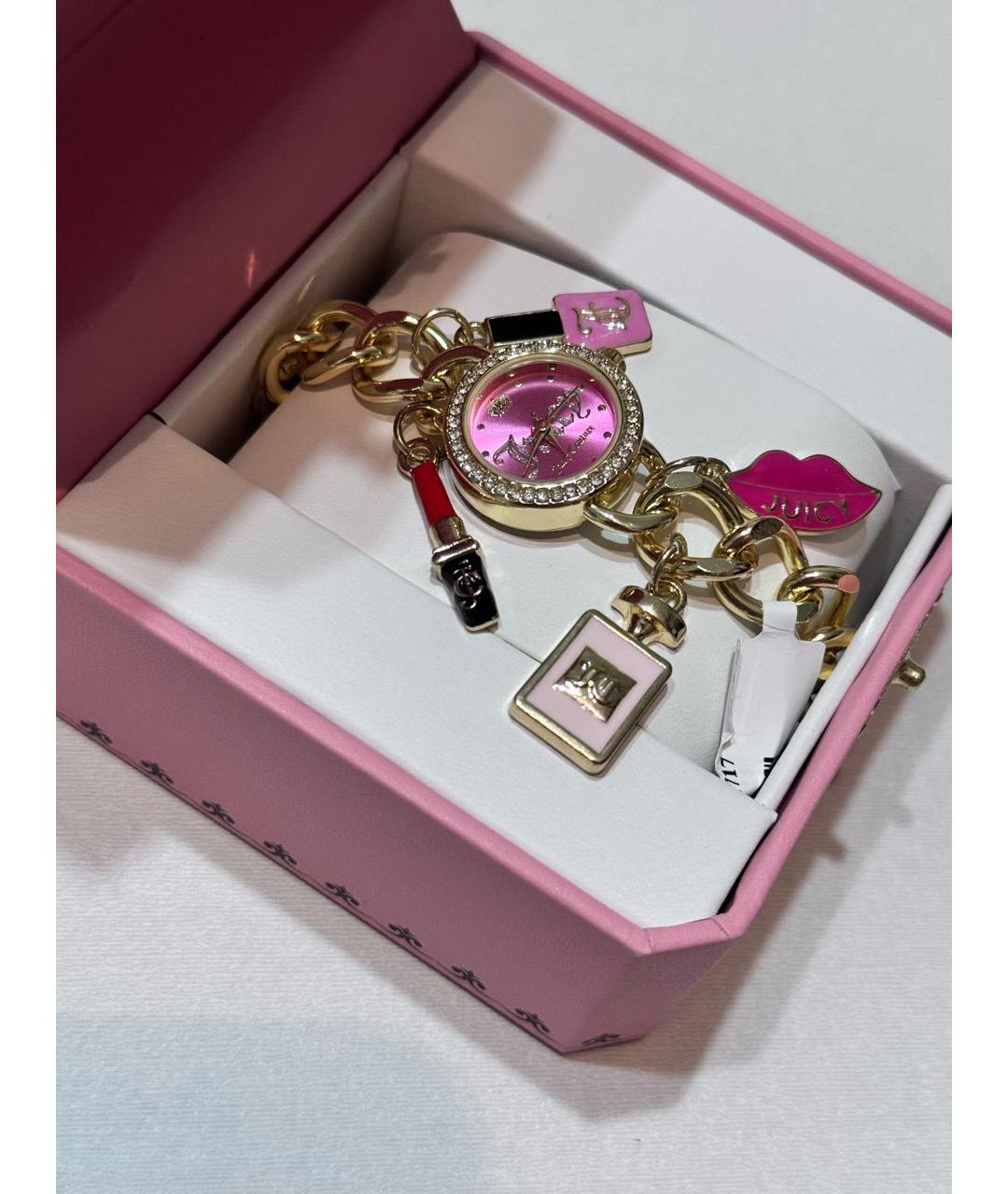 JUICY COUTURE Золотые часы, фото 3