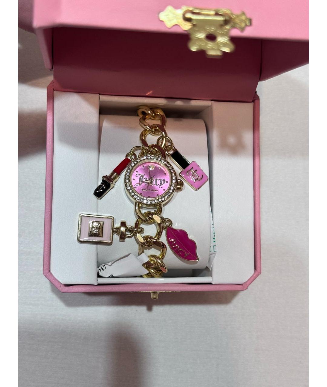 JUICY COUTURE Золотые часы, фото 4