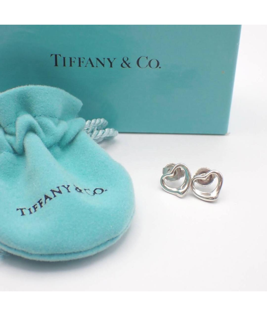 TIFFANY&CO Серебряные серебряные серьги, фото 4