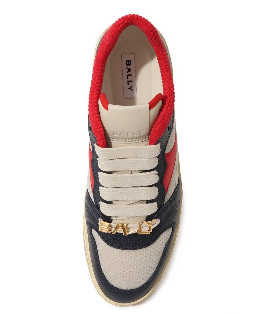 BALLY Мульти кожаные низкие кроссовки / кеды, фото 3