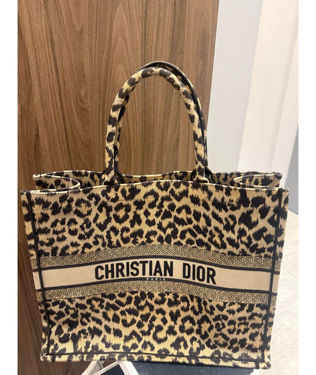 CHRISTIAN DIOR Мульти тканевая сумка тоут, фото 5