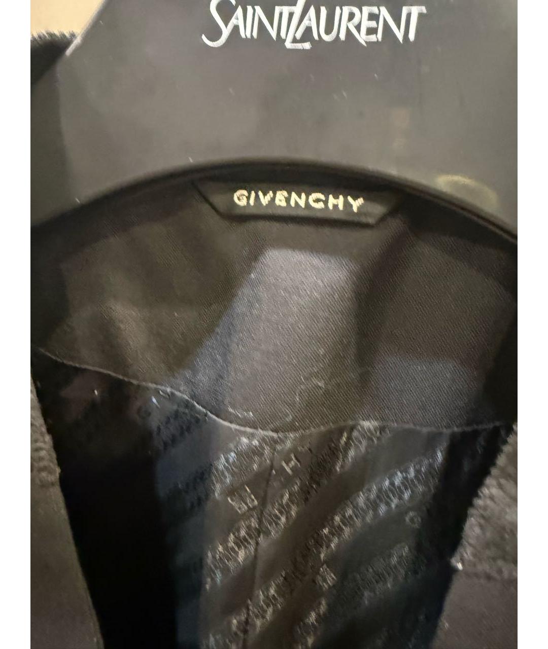 GIVENCHY Черный шерстяной жакет/пиджак, фото 2