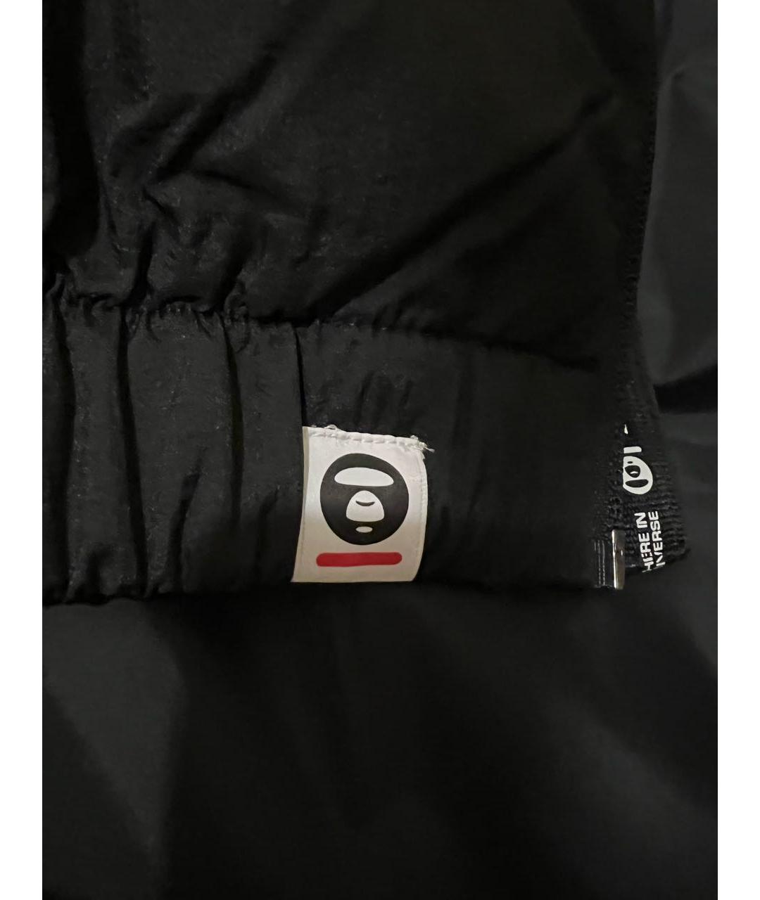 A BATHING APE Черный пуховик, фото 6
