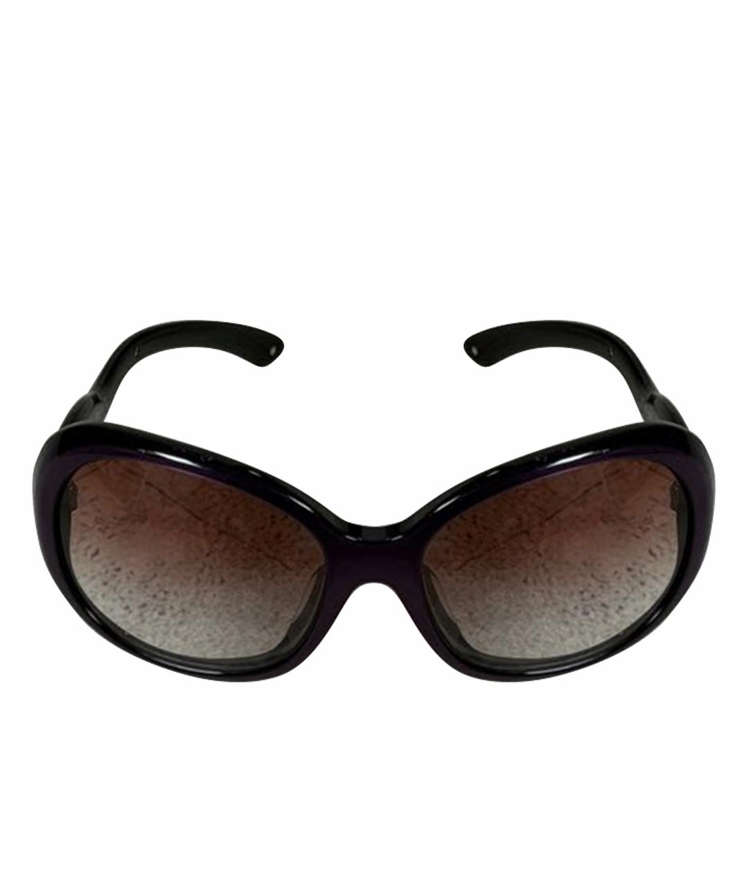 PRADA Фиолетовые пластиковые солнцезащитные очки, фото 10