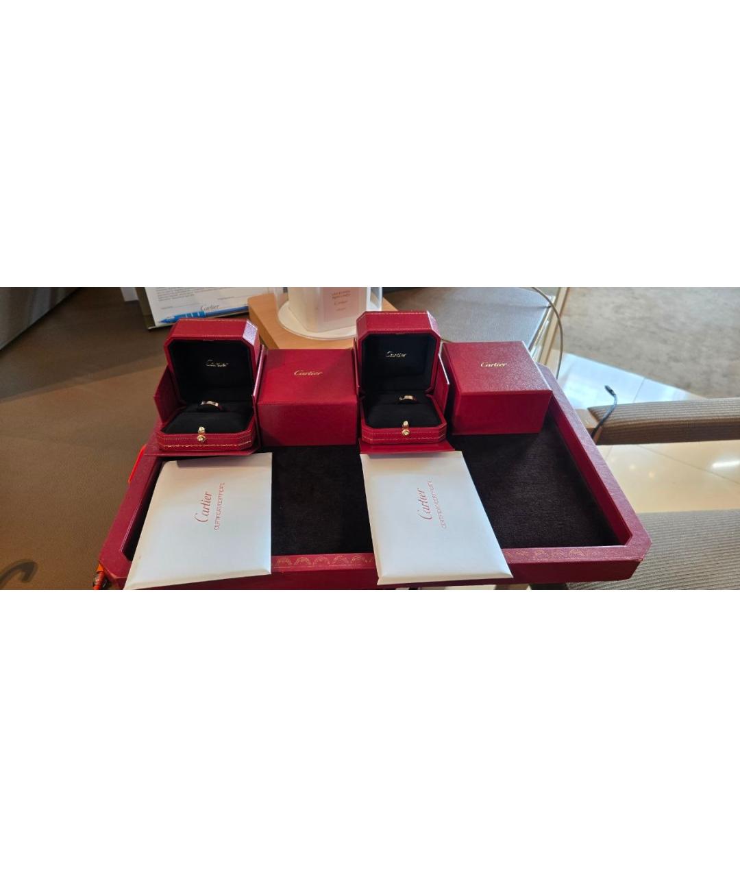CARTIER Серебряное кольцо из белого золота, фото 2