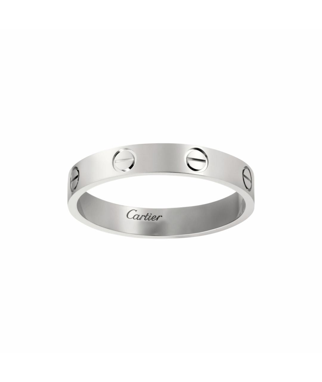 CARTIER Серебряное кольцо из белого золота, фото 1