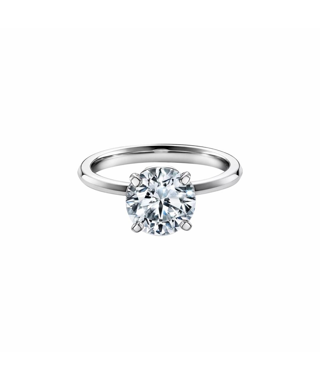 TIFFANY&CO Белое платиновое кольцо, фото 1