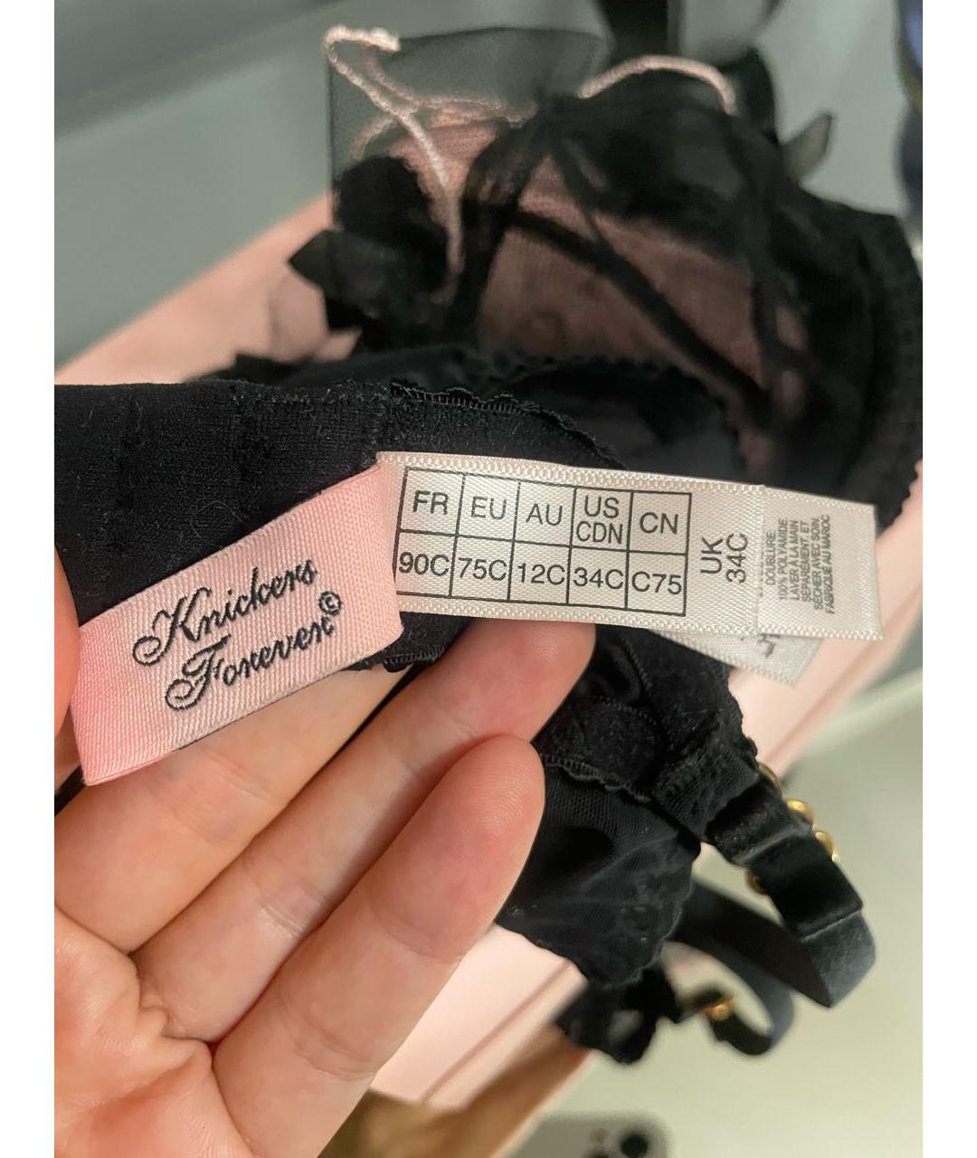 AGENT PROVOCATEUR Черный бюстгалтеры, фото 5