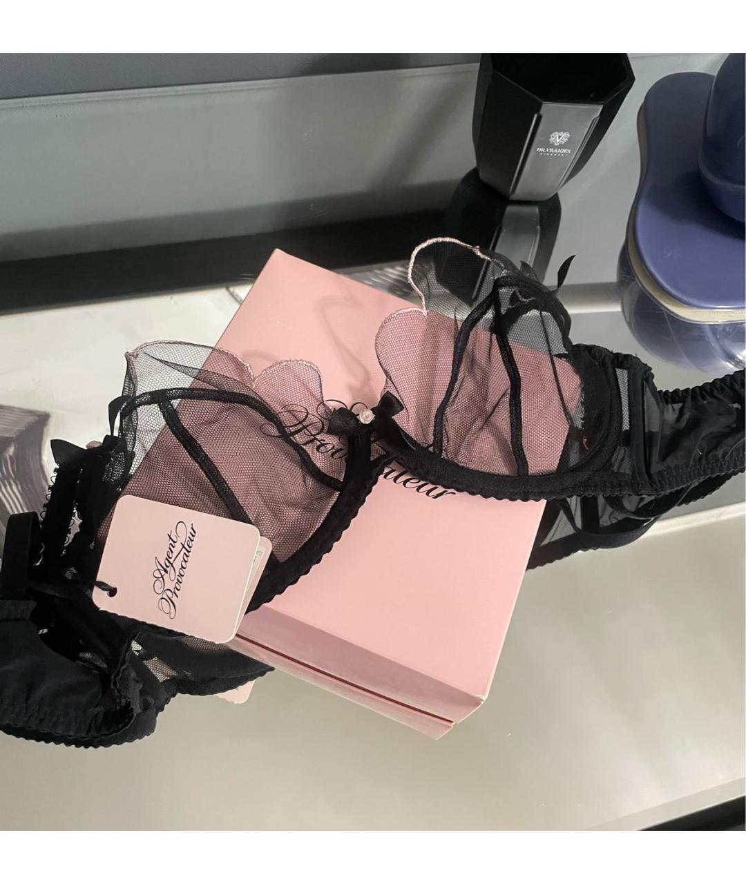 AGENT PROVOCATEUR Черный бюстгалтеры, фото 3