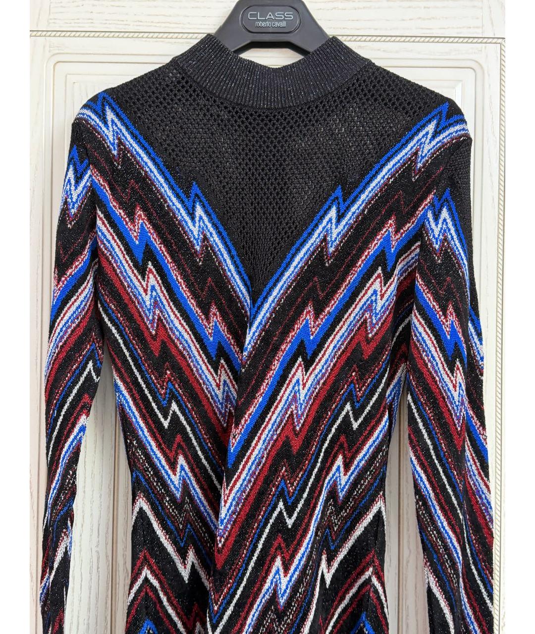 BALMAIN Мульти вискозное повседневное платье, фото 4