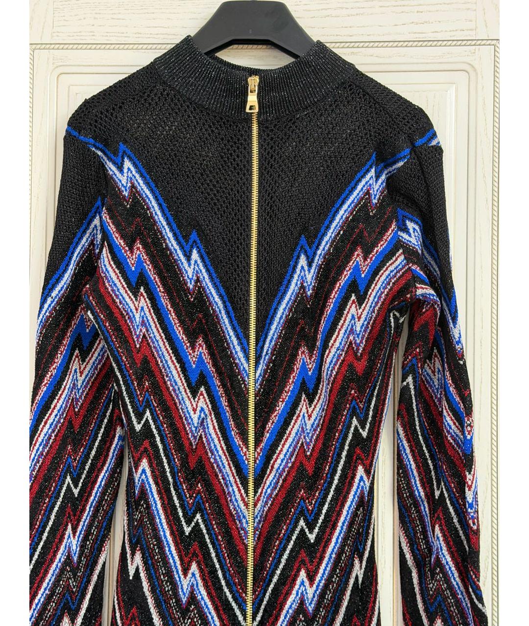 BALMAIN Мульти вискозное повседневное платье, фото 7