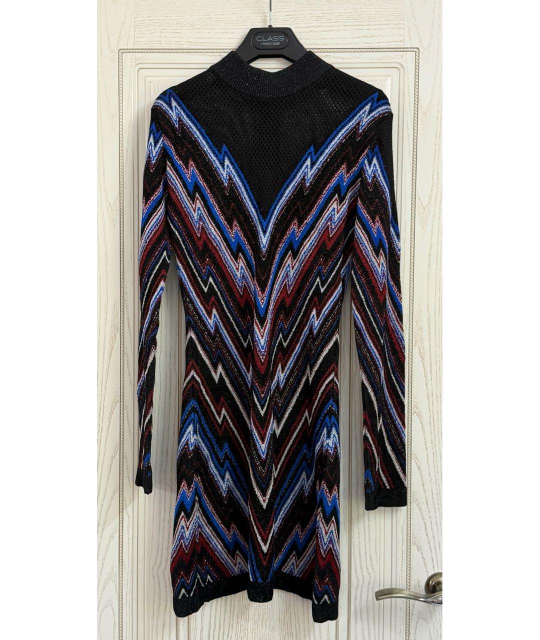 BALMAIN Мульти вискозное повседневное платье, фото 9