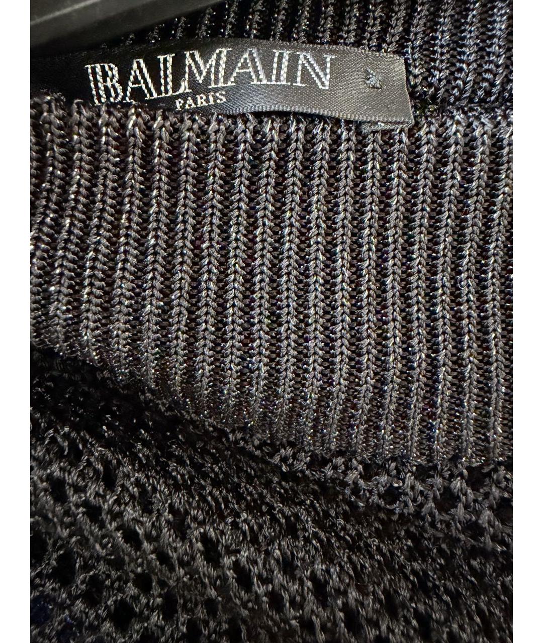BALMAIN Мульти вискозное повседневное платье, фото 3