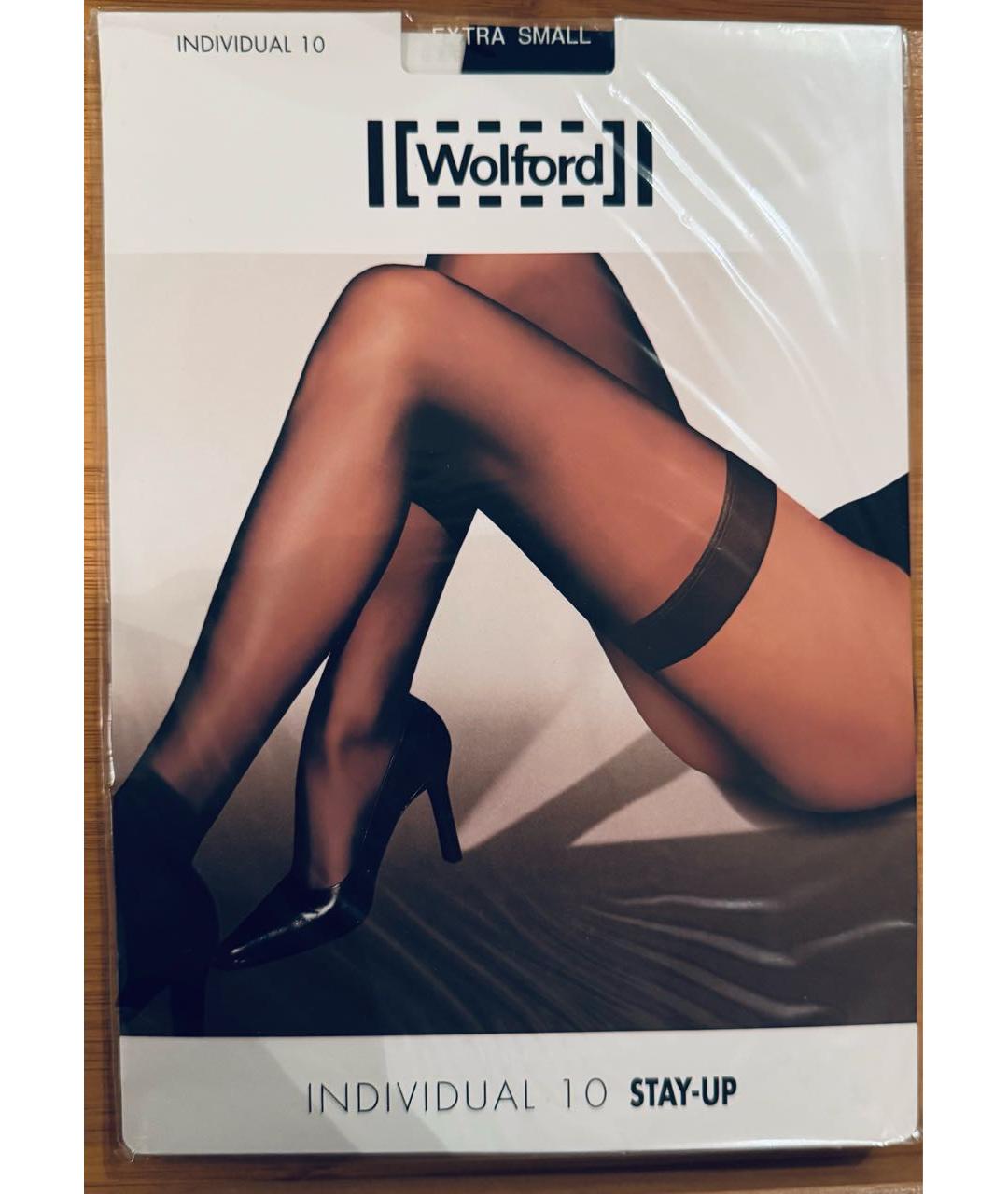 WOLFORD Черные носки, чулки и колготы, фото 3