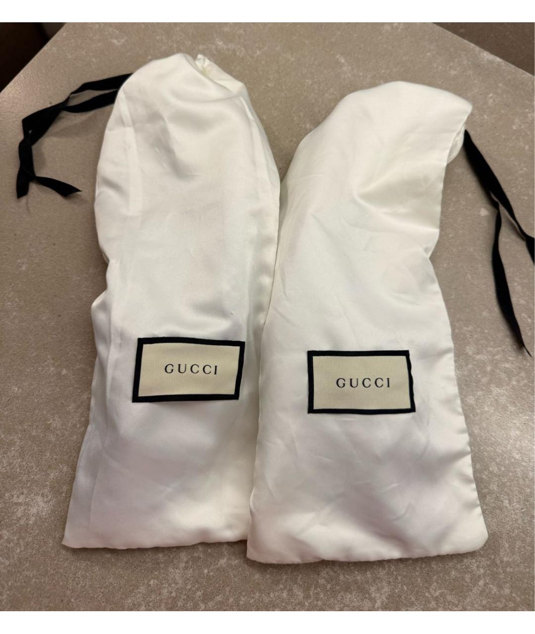 GUCCI Черные сандалии из лакированной кожи, фото 5