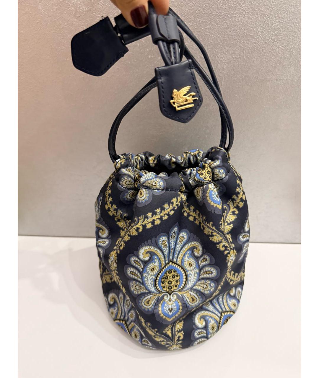 ETRO Мульти тканевая сумка с короткими ручками, фото 5