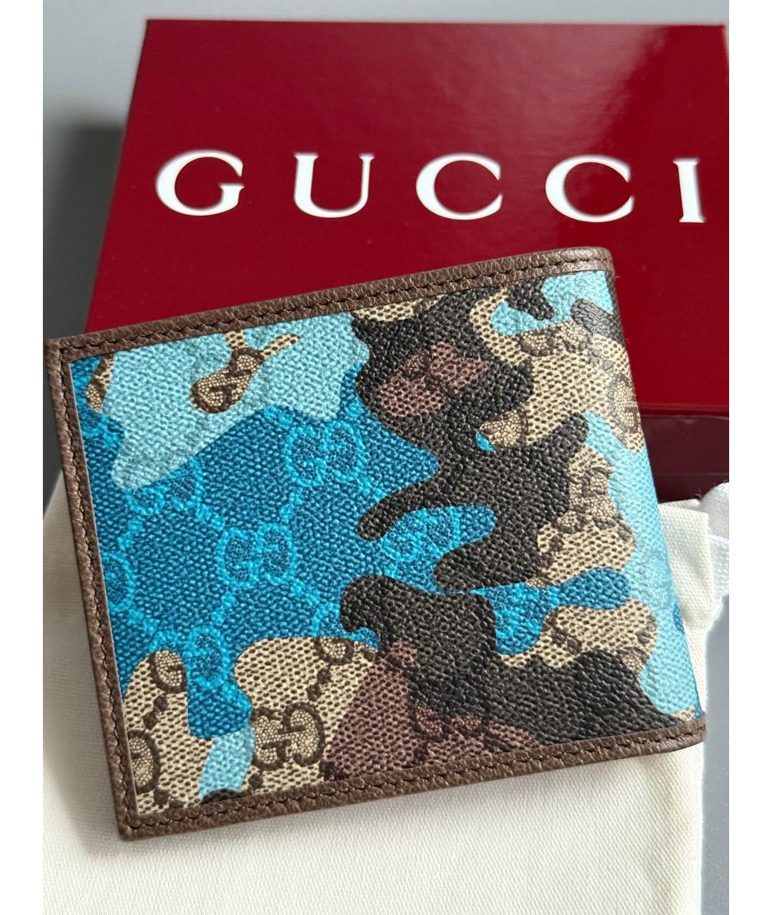 GUCCI Мульти кожаный кошелек, фото 3