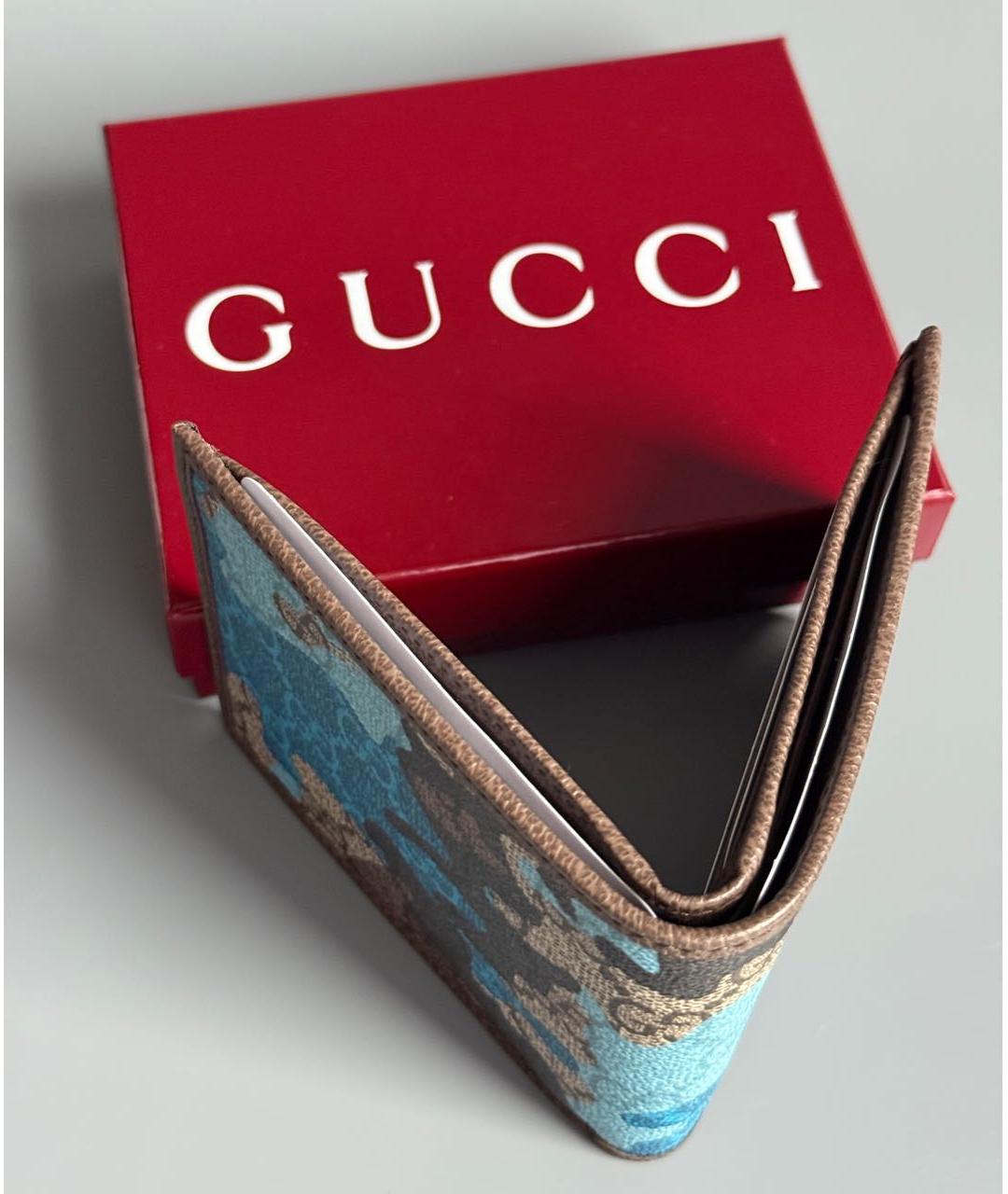 GUCCI Мульти кожаный кошелек, фото 7