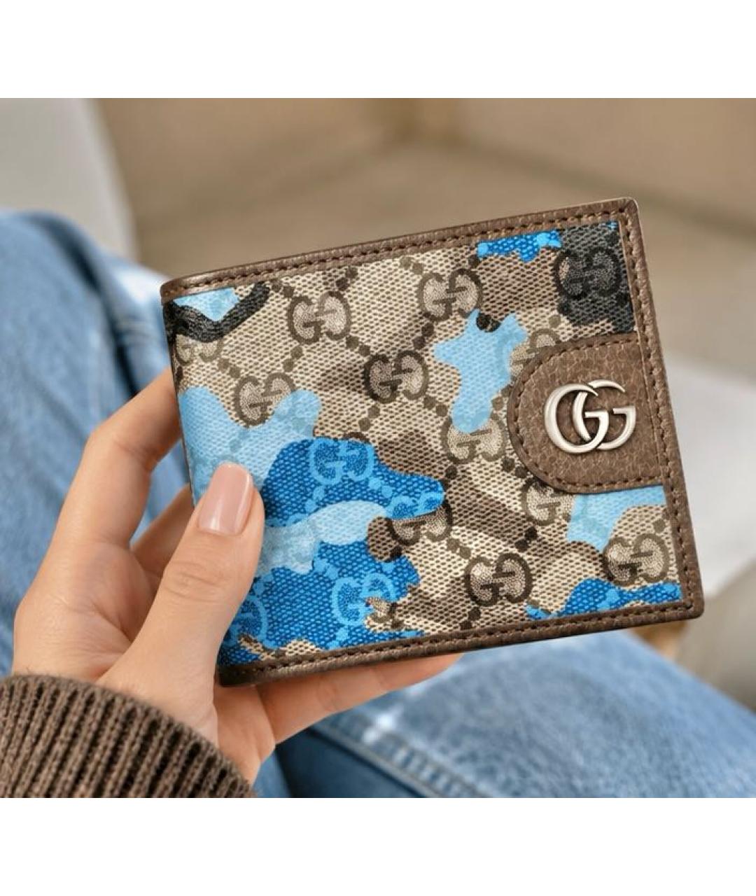 GUCCI Мульти кожаный кошелек, фото 6