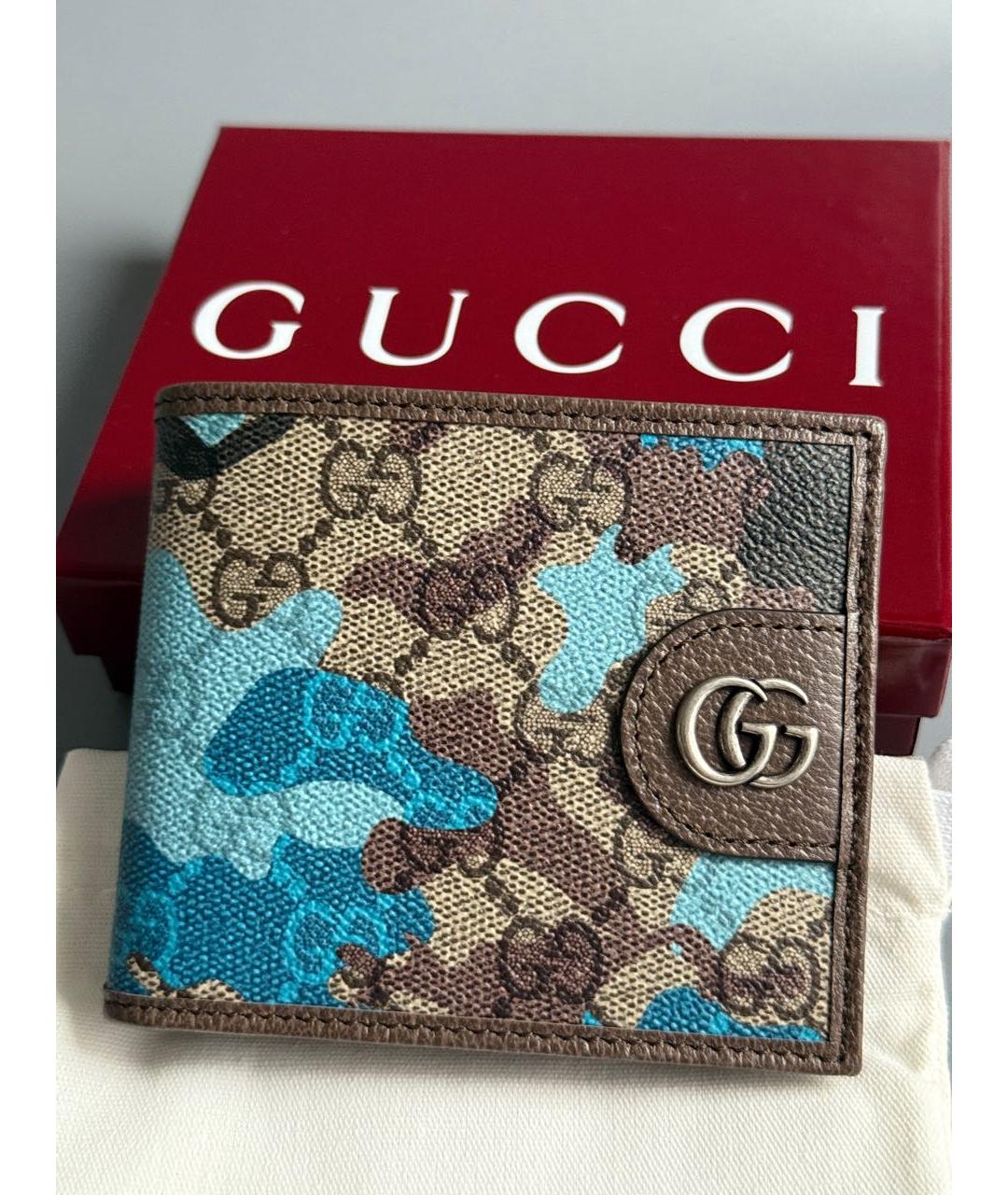 GUCCI Мульти кожаный кошелек, фото 2