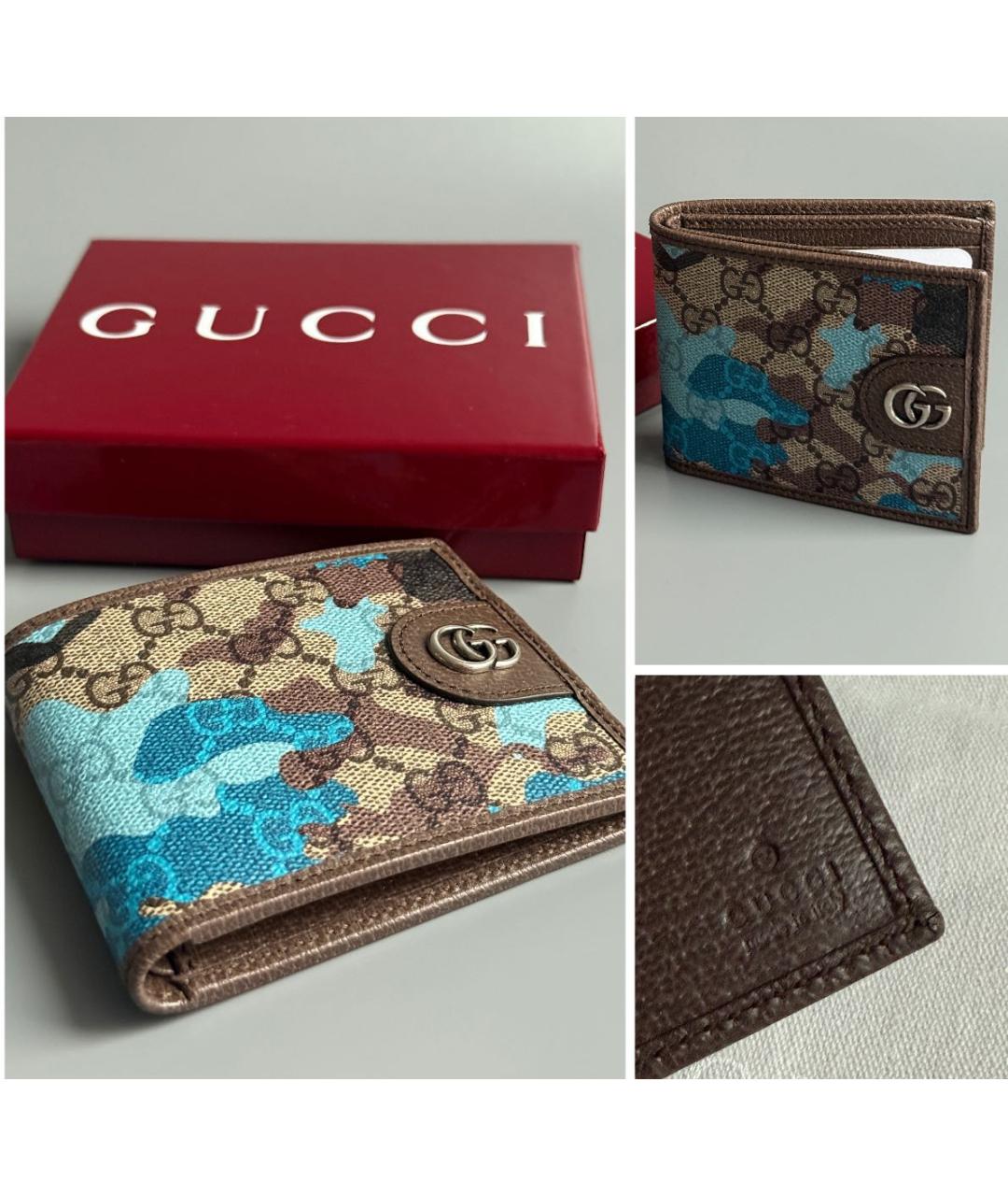 GUCCI Мульти кожаный кошелек, фото 8