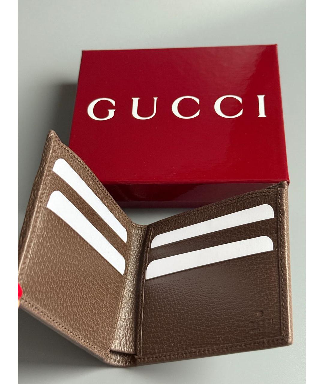 GUCCI Мульти кожаный кошелек, фото 5