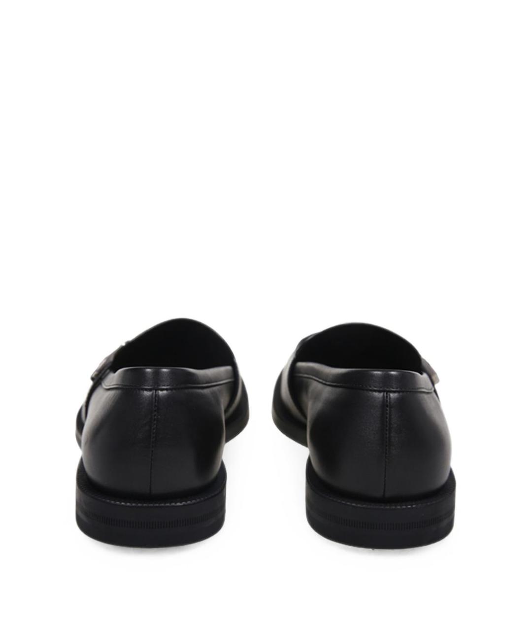 GUCCI Черные кожаные лоферы, фото 2