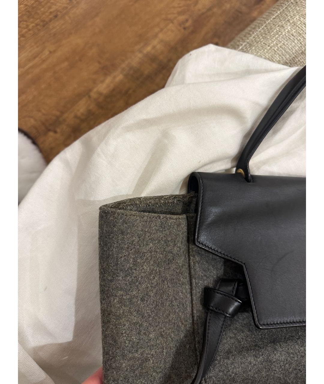 CELINE Серая сумка тоут, фото 8