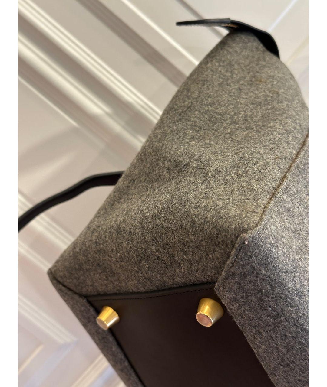 CELINE Серая сумка тоут, фото 4