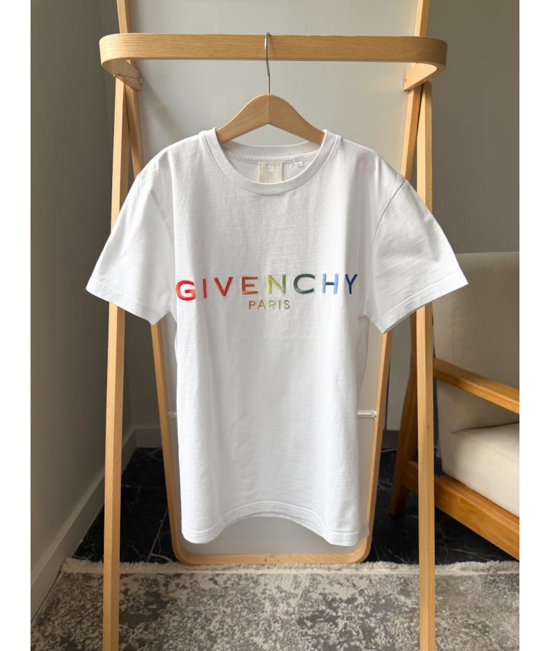 GIVENCHY Белый хлопковый детская футболка / топ, фото 6