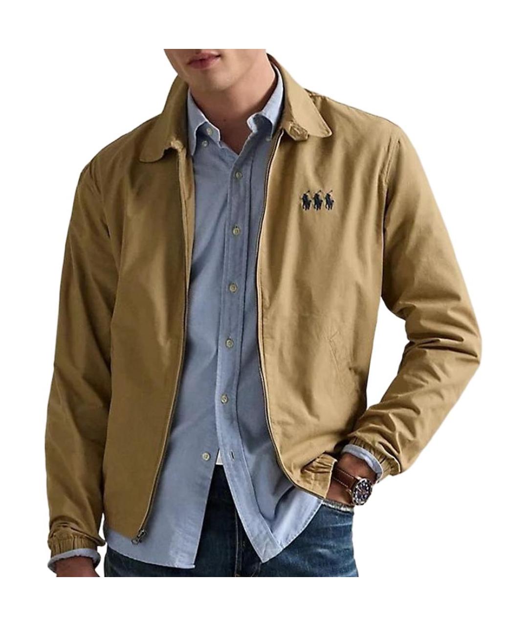 POLO RALPH LAUREN Бежевая куртка, фото 3