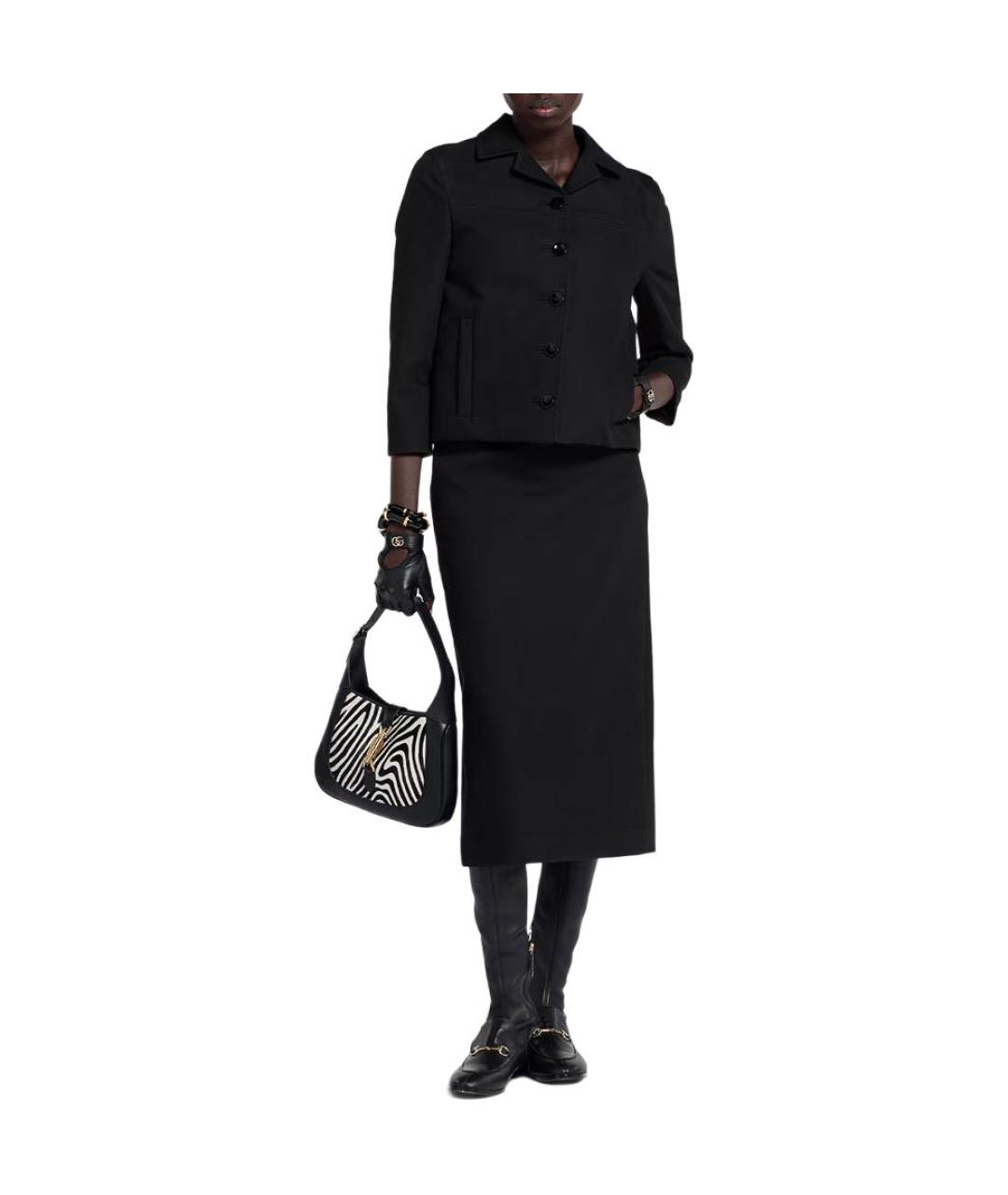 GUCCI Черная куртка, фото 2