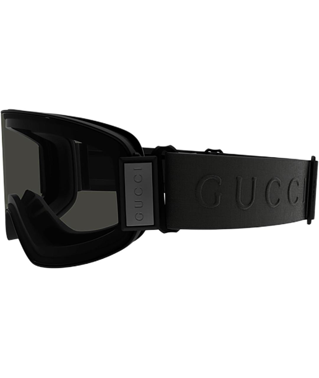 GUCCI Черные пластиковые солнцезащитные очки, фото 3