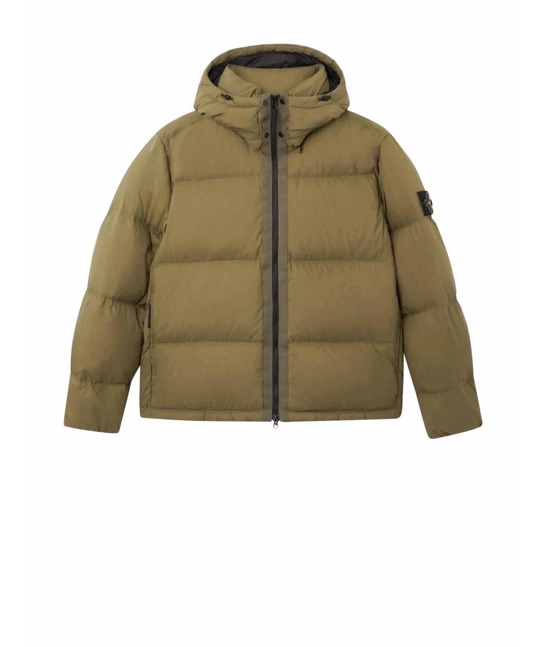 STONE ISLAND Хаки нейлоновая куртка, фото 8