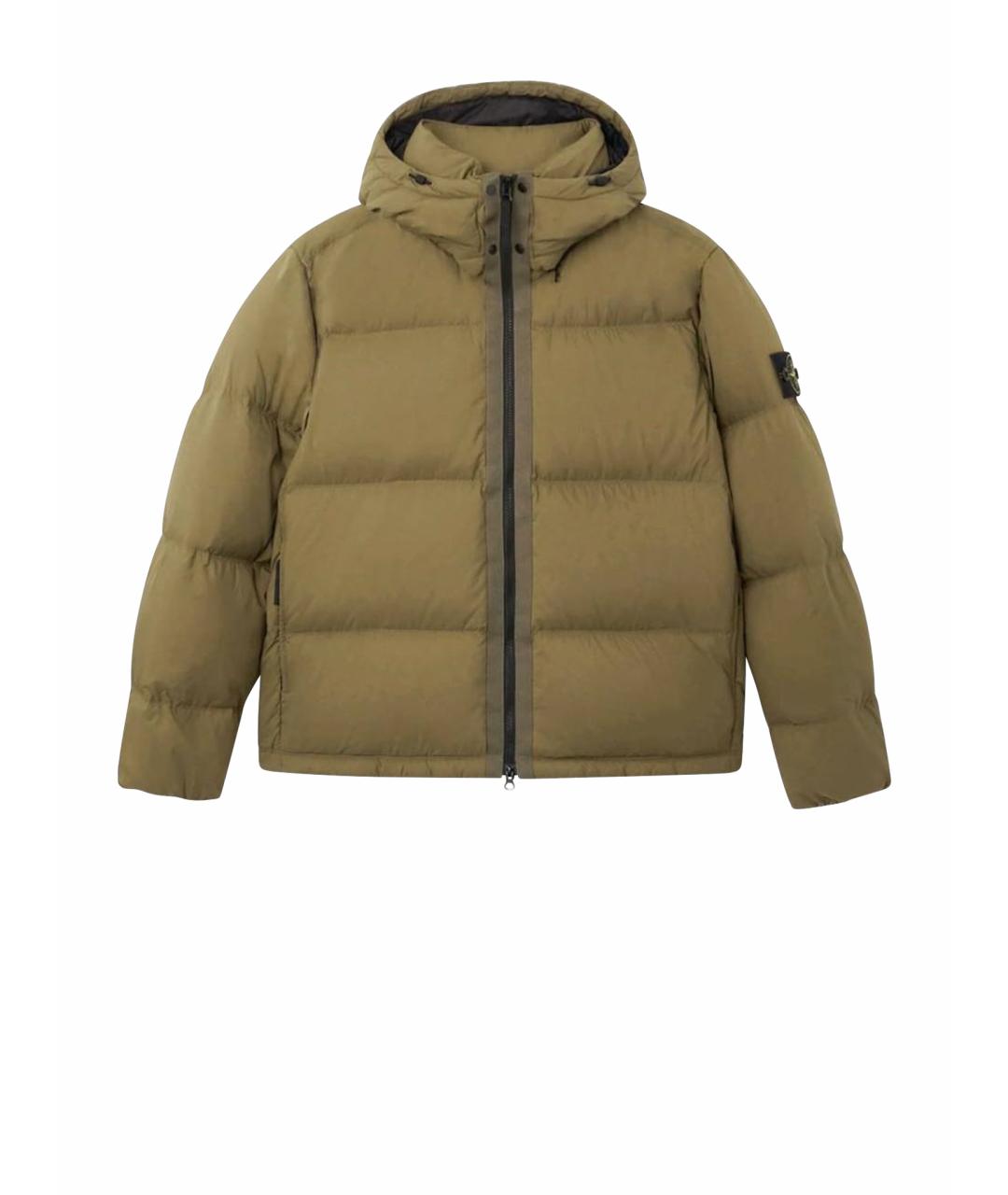 STONE ISLAND Хаки нейлоновая куртка, фото 7