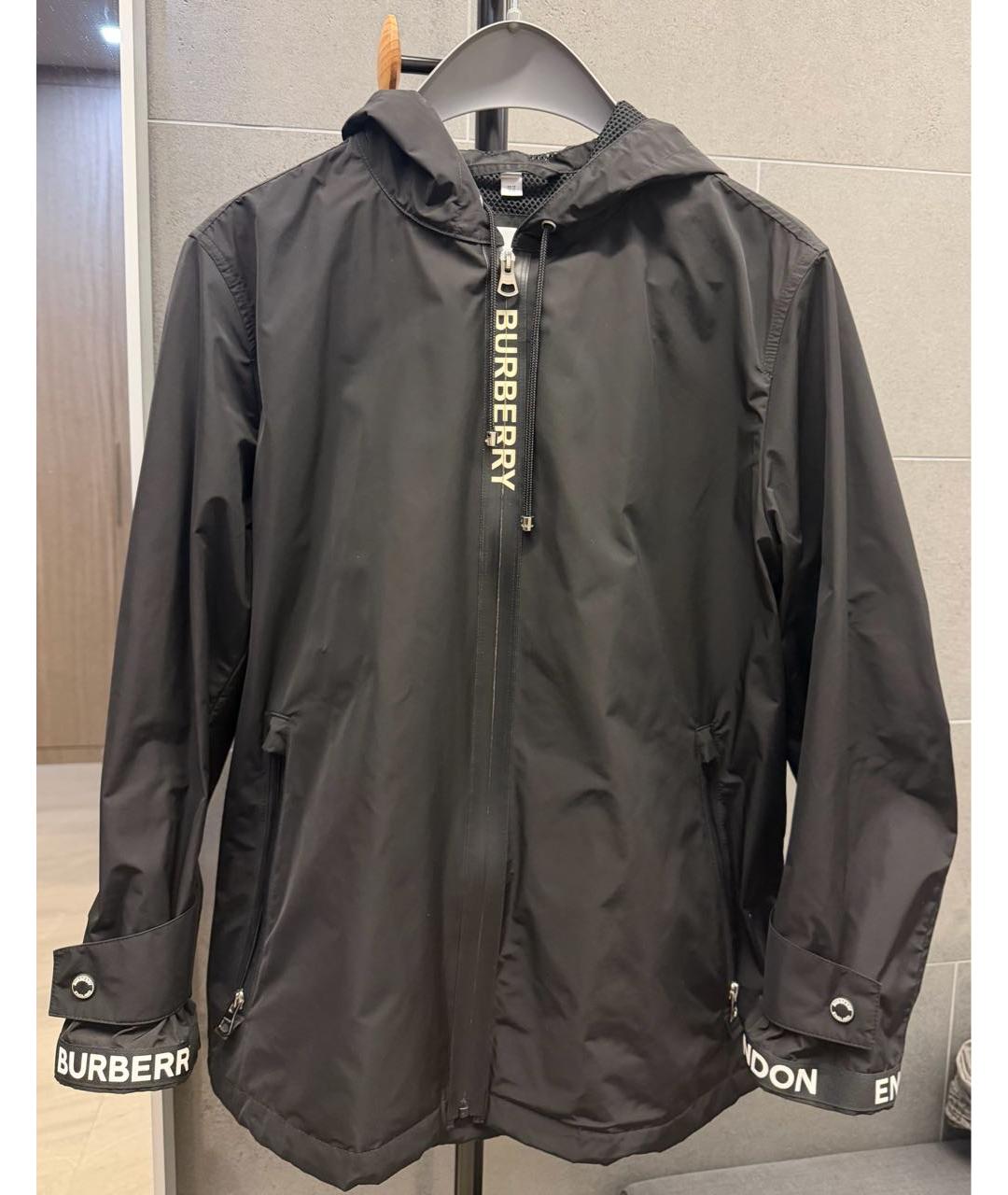 BURBERRY Черная куртка, фото 2