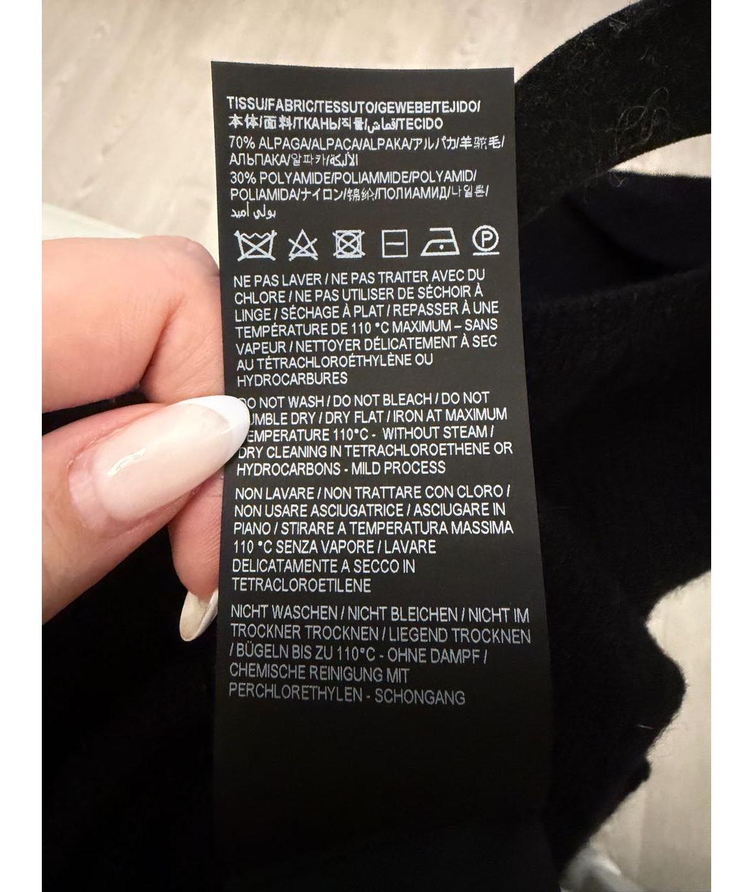 SAINT LAURENT Черный джемпер / свитер, фото 6