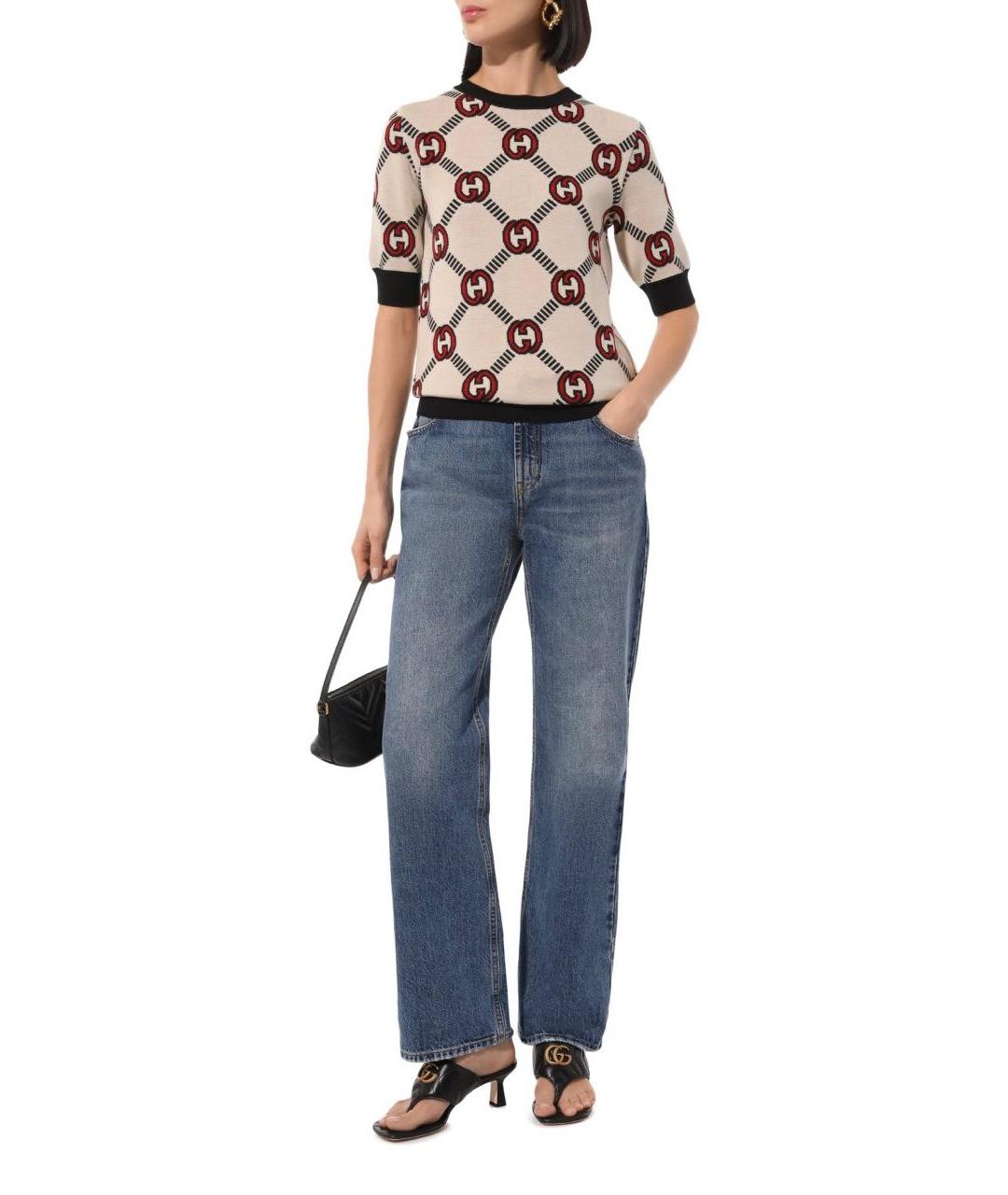 GUCCI Черные кожаные мюли, фото 5