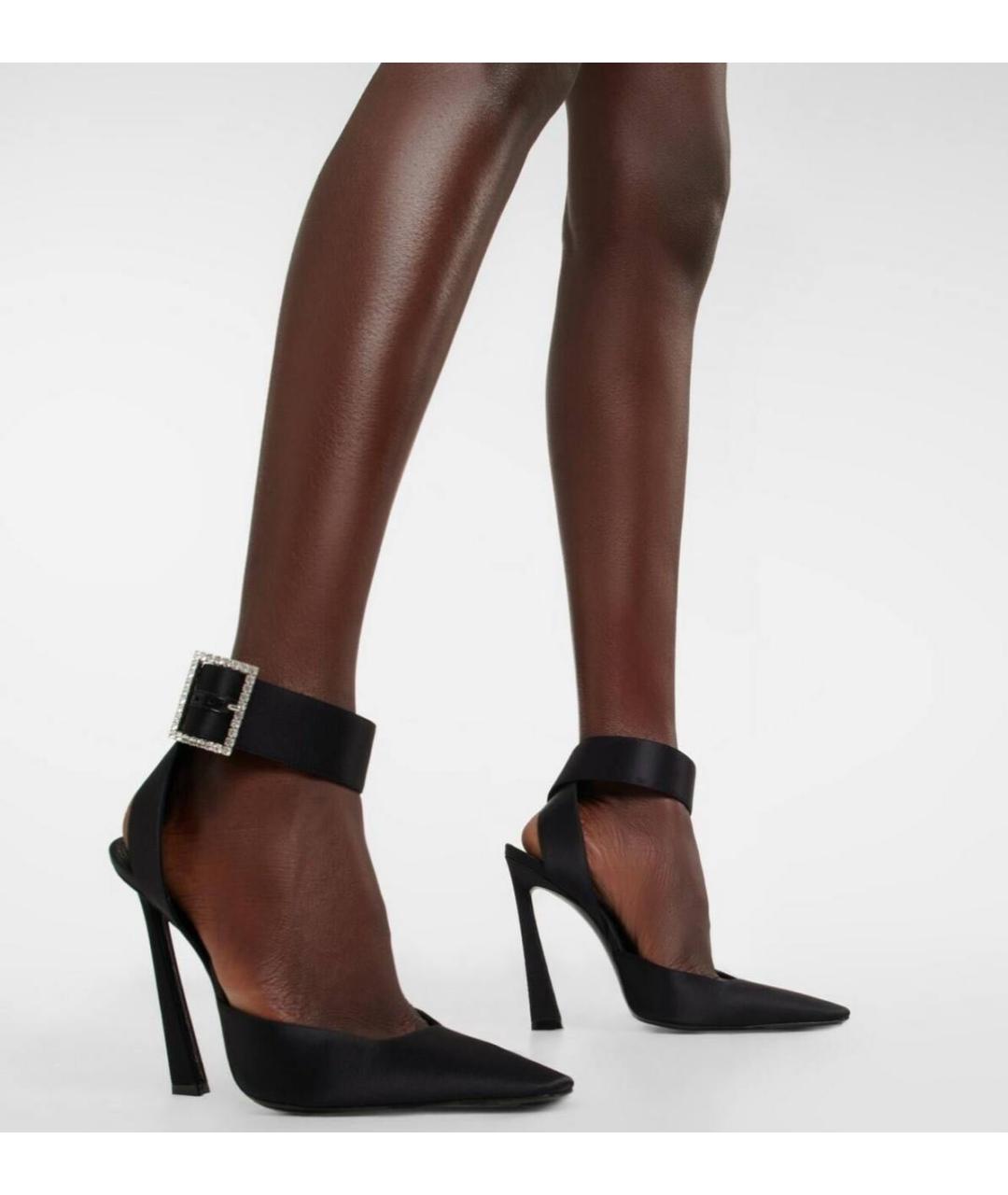 SAINT LAURENT Черные туфли, фото 2