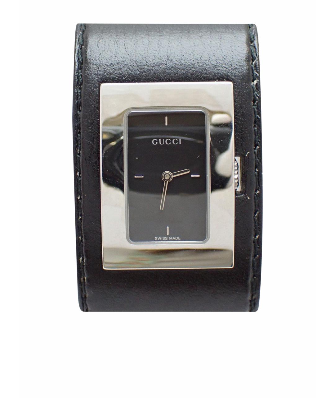 GUCCI Черные часы, фото 1